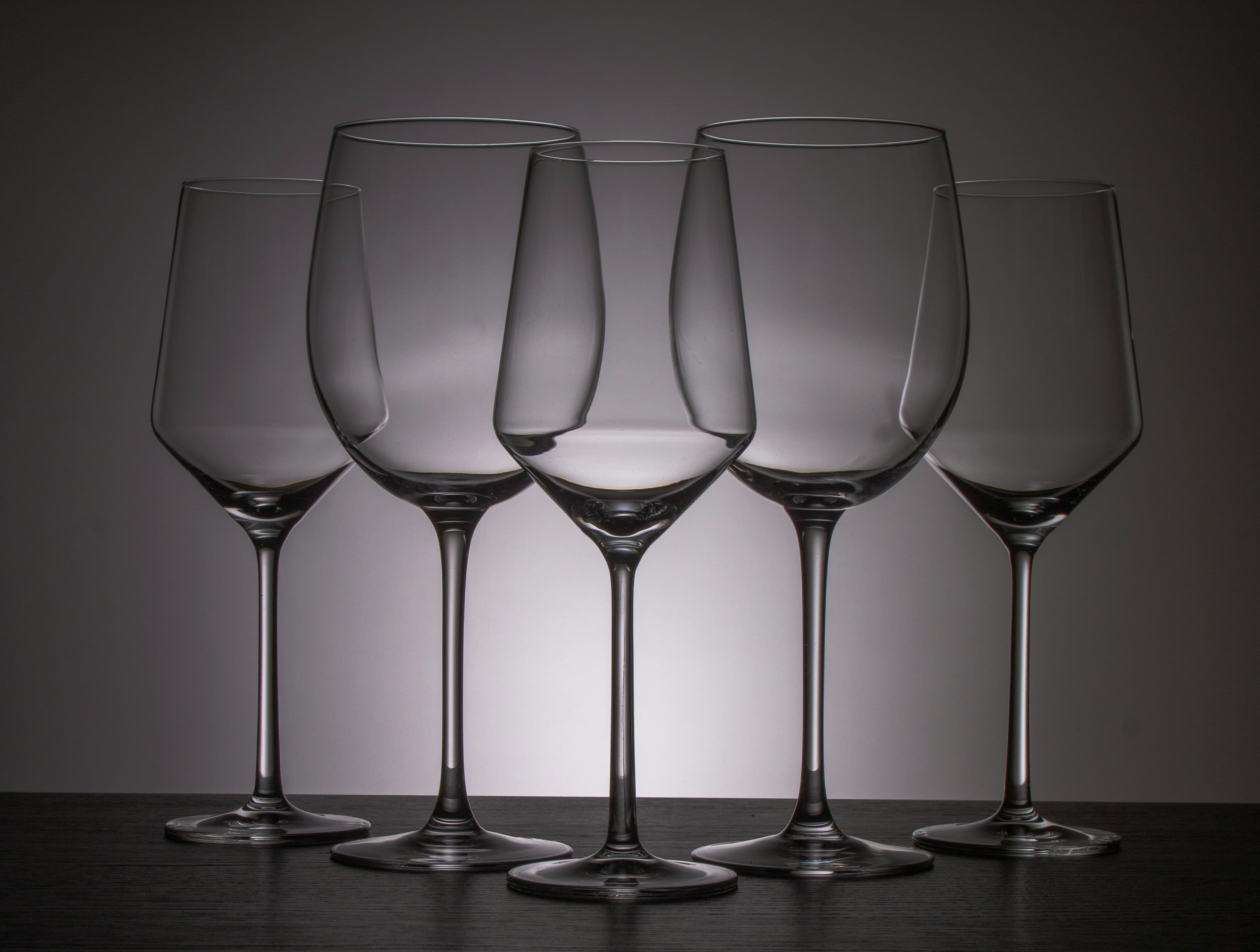 A set of Big wine glasses